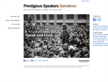 Tablet Screenshot of blog.prestigiousspeakers.com